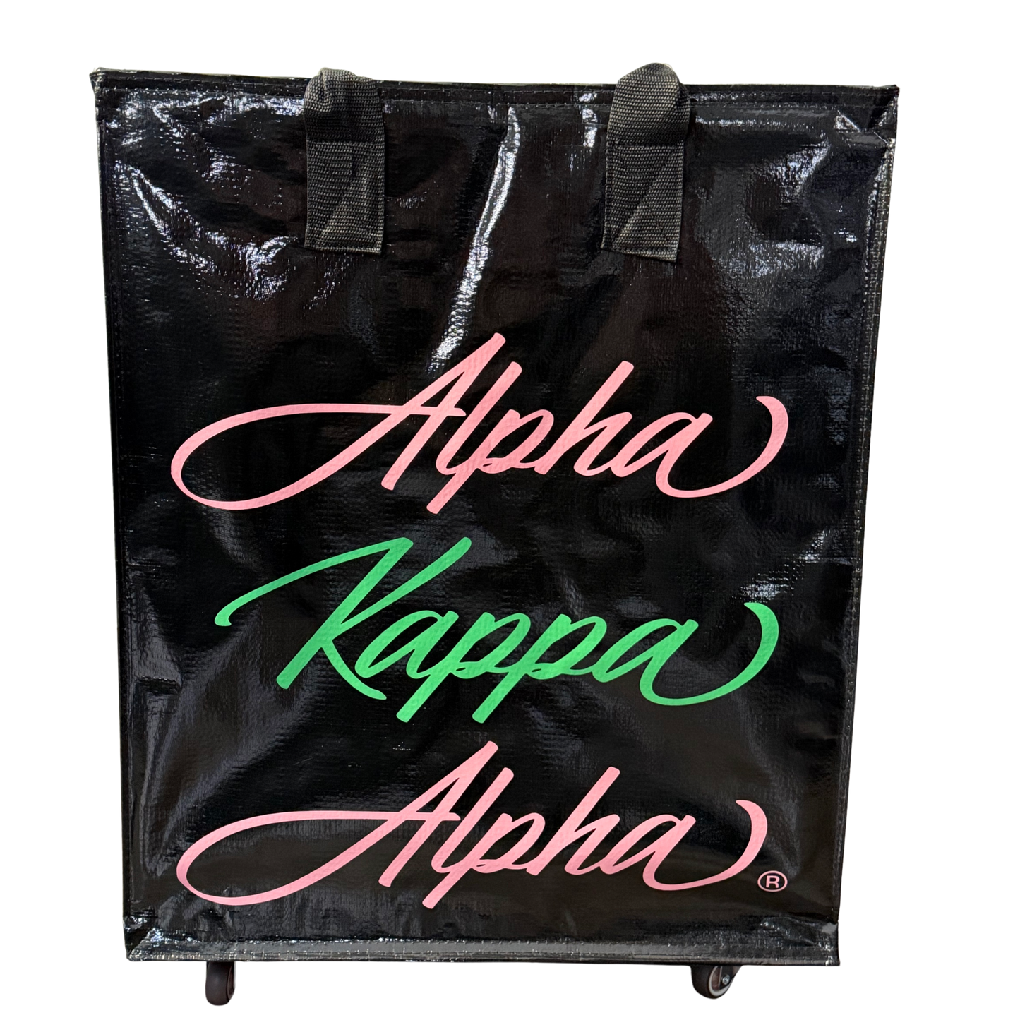 Empress Rolling Tote Bag (Coat of Arms & Alpha Kappa Alpha® )
