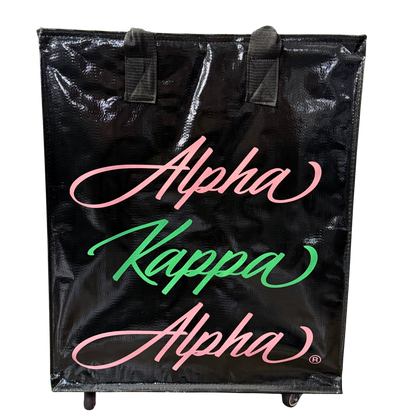 Empress Rolling Tote Bag (Coat of Arms & Alpha Kappa Alpha® )