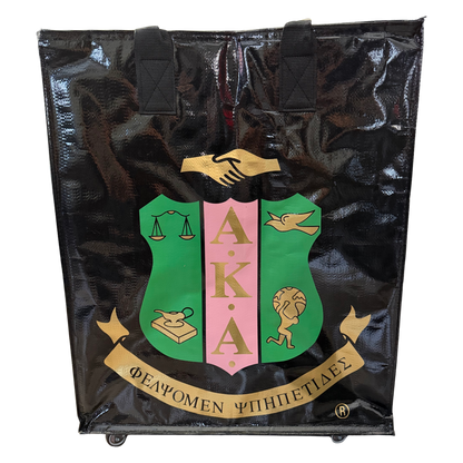Empress Rolling Tote Bag (Coat of Arms & Alpha Kappa Alpha® )