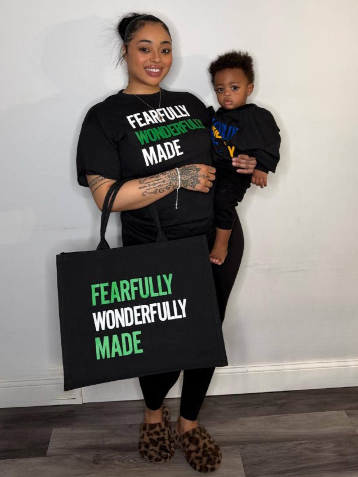 Fearfully Wonderfully Made Canvas Tote