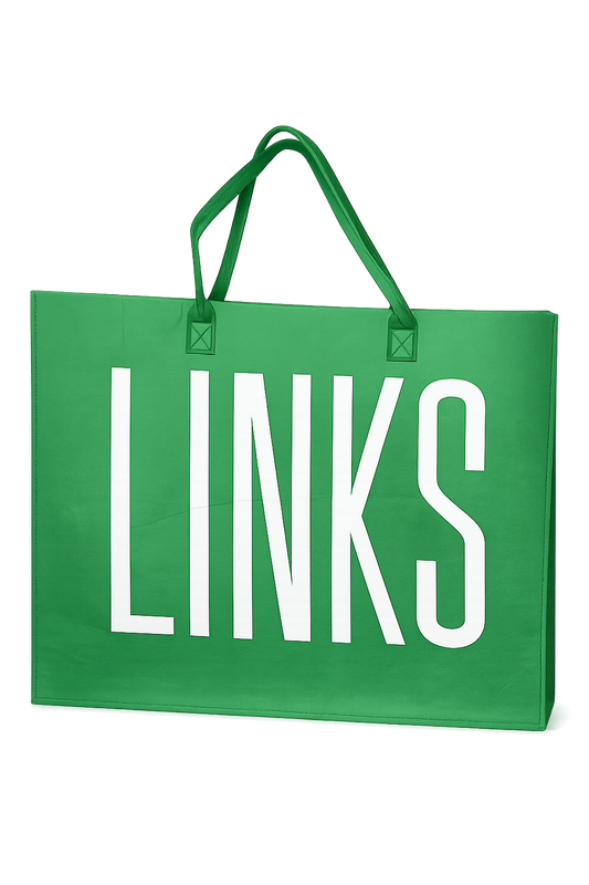 The Links, Incorporated Maxi Felt Bag