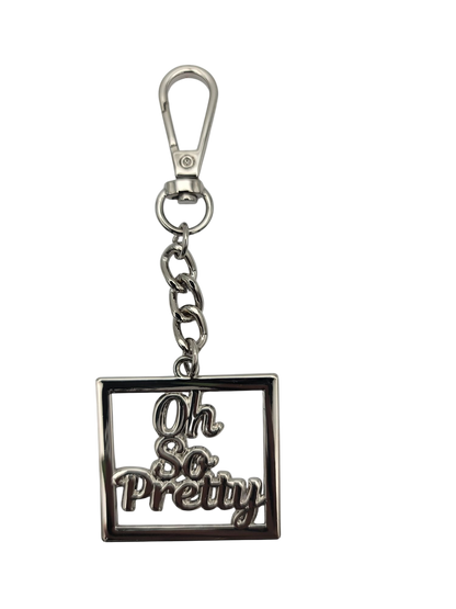 Oh So Pretty Keychain | Purse Charm | [Metal]