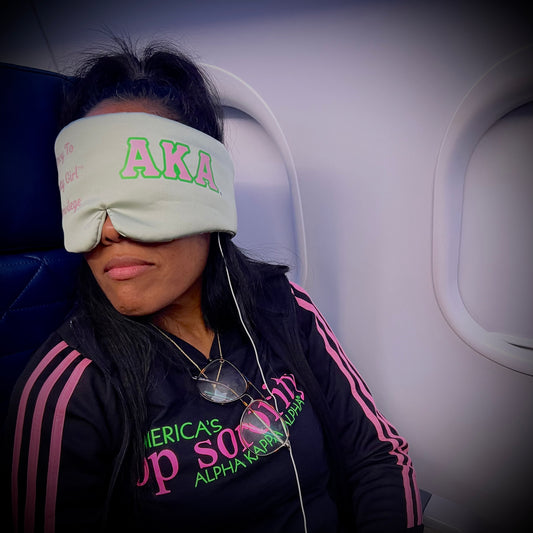AKA® + Privy To Pretty Girl™ Privilege Sleep Mask [Satin]