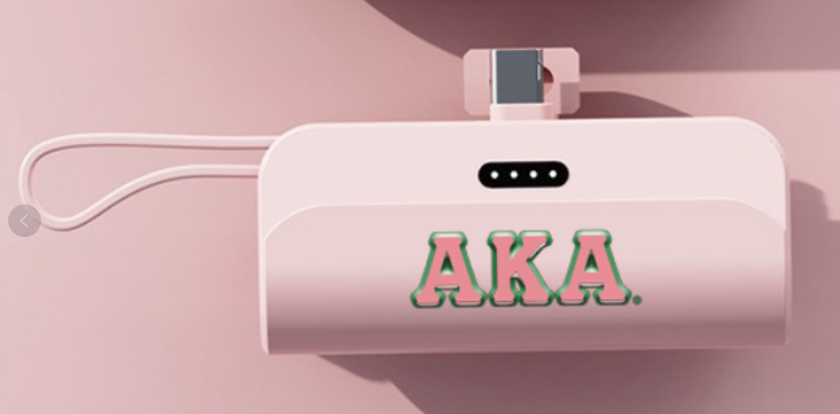 AKA® Mini Portable Phone Charger – A Greek Creation