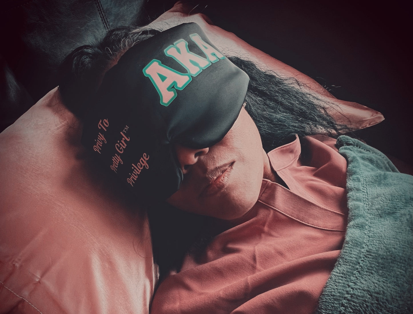 AKA® + Privy To Pretty Girl™ Privilege Sleep Mask [Satin]