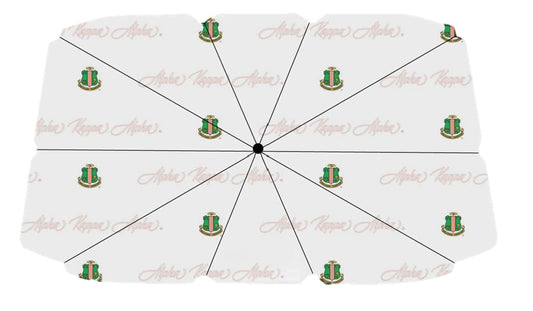 Umbrella-Style Windshield Sun Shade