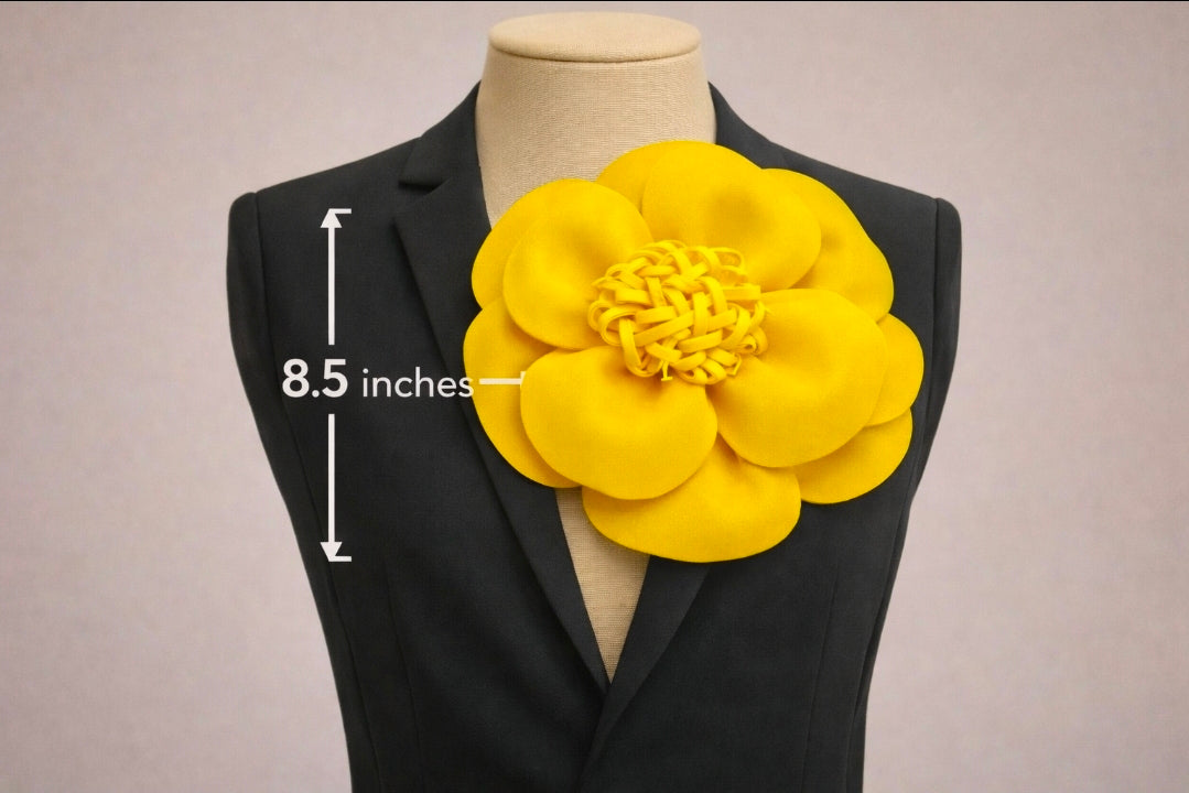 Flower Brooch | 8.5 inches