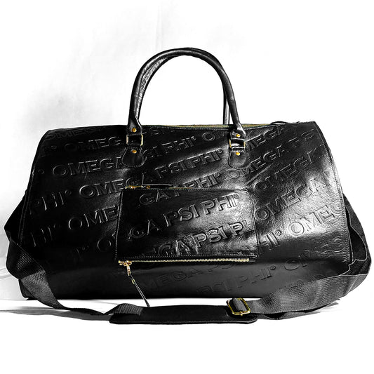 ΩΨΦ® Garment Duffle Bag | Weekender [Full Grain Cowhide Leather]