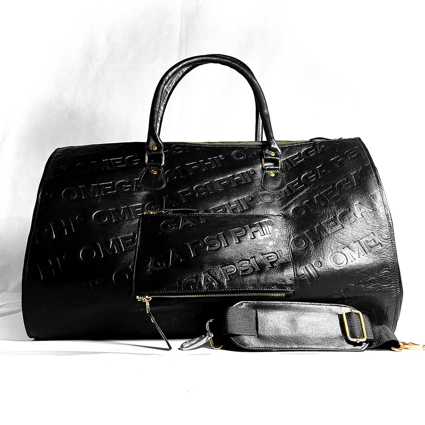 ΩΨΦ® Garment Duffle Bag | Weekender [Full Grain Cowhide Leather]