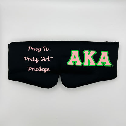 AKA® + Privy To Pretty Girl™ Privilege Sleep Mask [Satin]