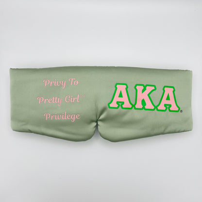 AKA® + Privy To Pretty Girl™ Privilege Sleep Mask [Satin]