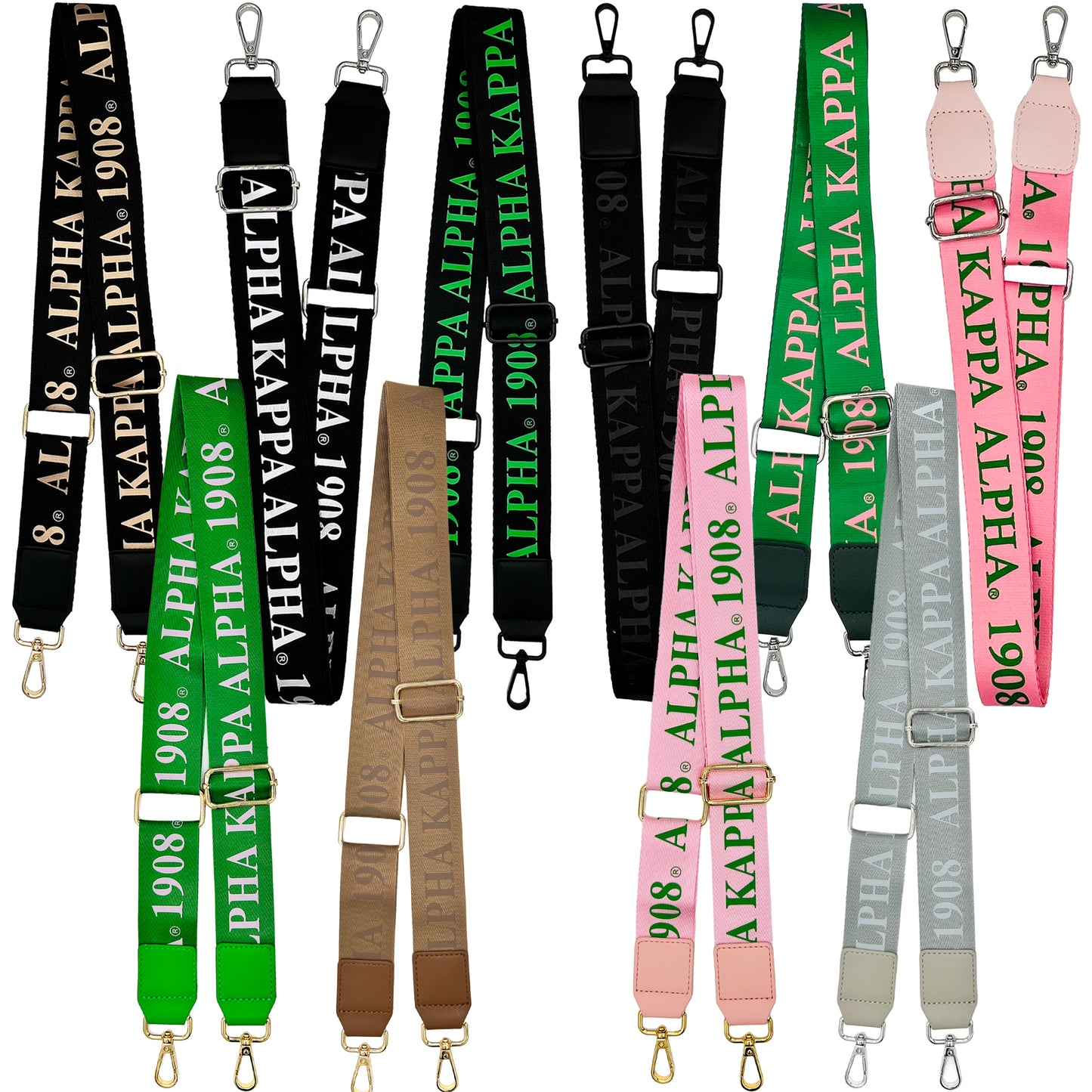 Bag Strap | Alpha Kappa Alpha® + 1908®