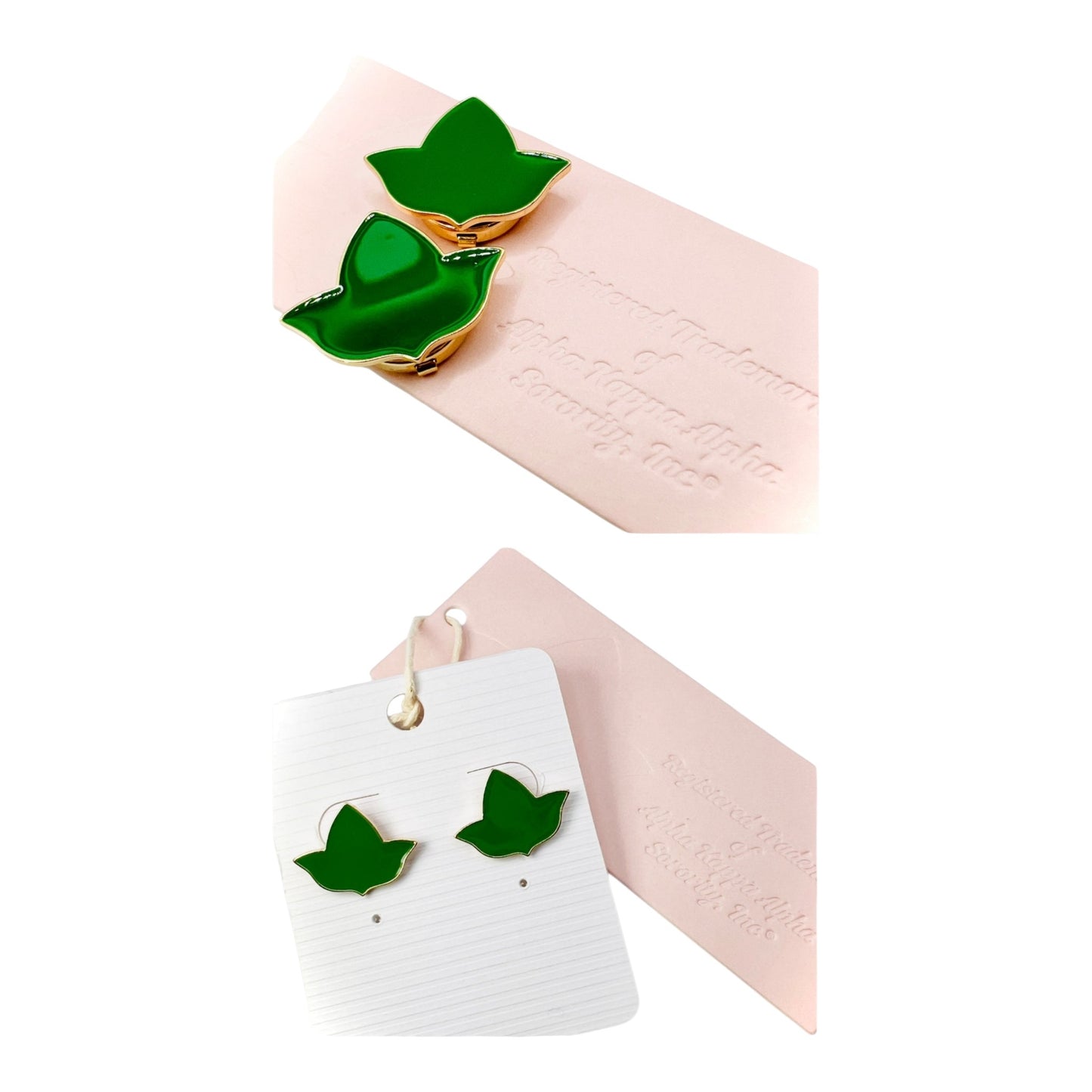 Ivy® Button Covers + Earrings