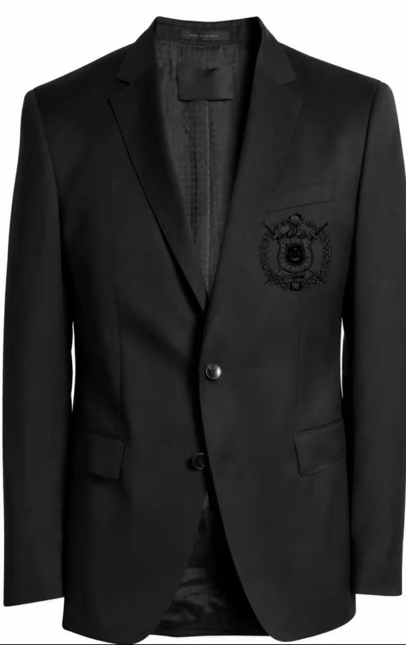 [Pre - Order] ΩΨΦ® Escutcheon Blazer | Stealth