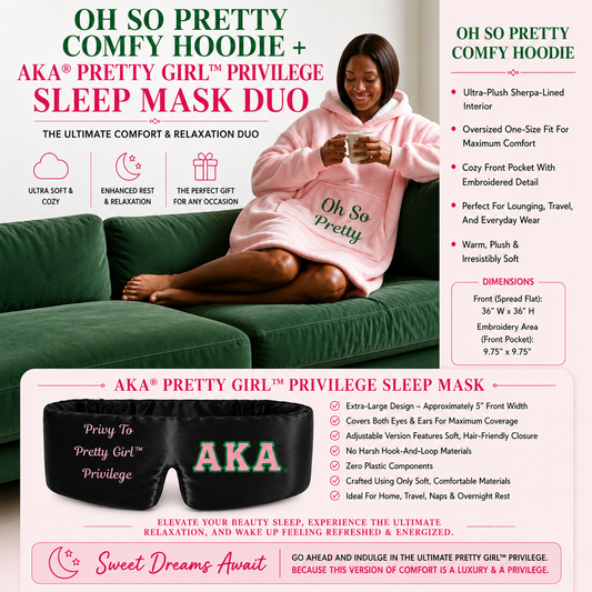 Ultimate Comfort Duo | Comfy Hoodie + Sleep Mask