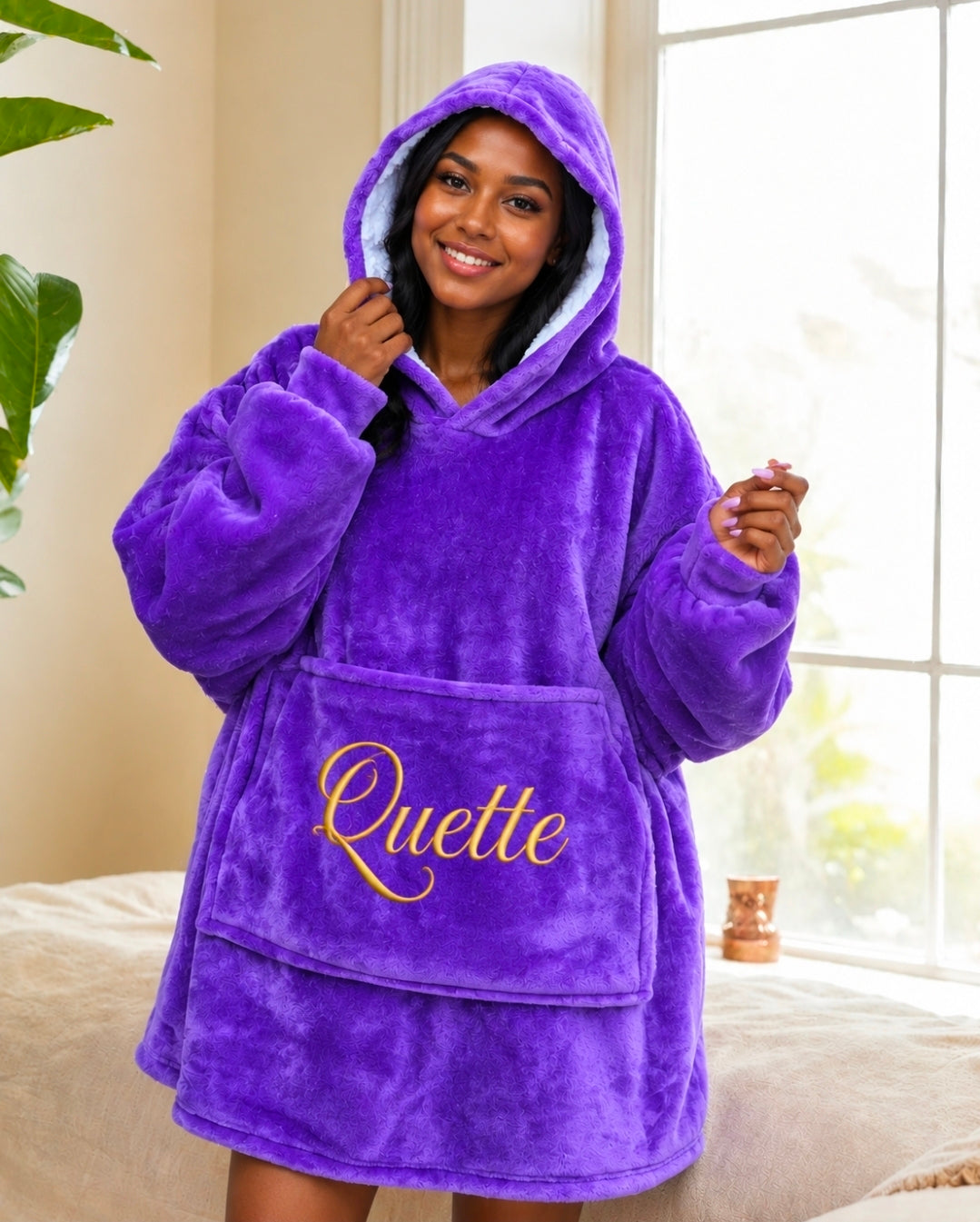 Quette Ultra Plush Oversized Comfy Hoodie | One Size