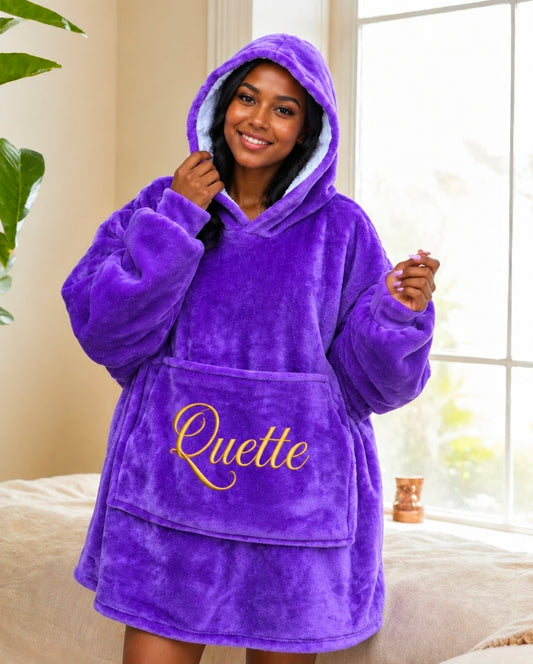 Quette Ultra Plush Oversized Comfy Hoodie | One Size