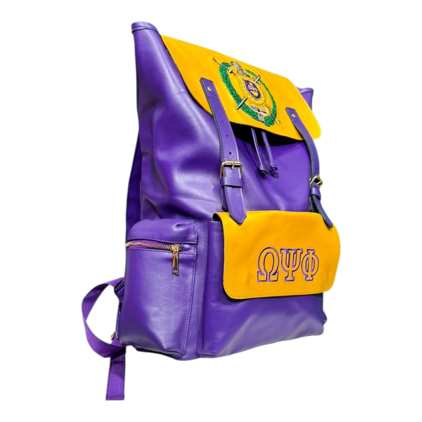 15 Sept Release | ΩΨΦ® + Escutcheon Backpack [Full Grain Cowhide]